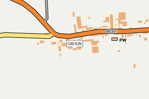 CA5 6JN map - OS OpenMap – Local (Ordnance Survey)