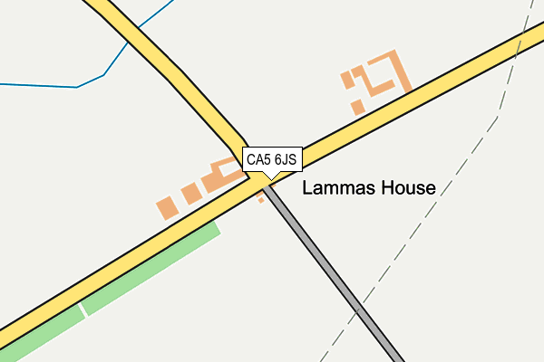 CA5 6JS map - OS OpenMap – Local (Ordnance Survey)