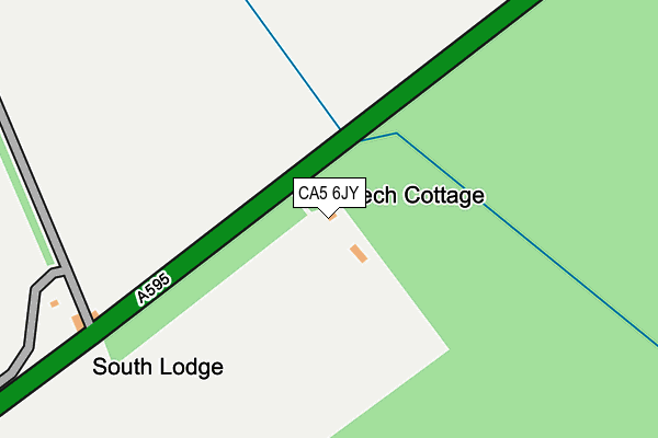 CA5 6JY map - OS OpenMap – Local (Ordnance Survey)