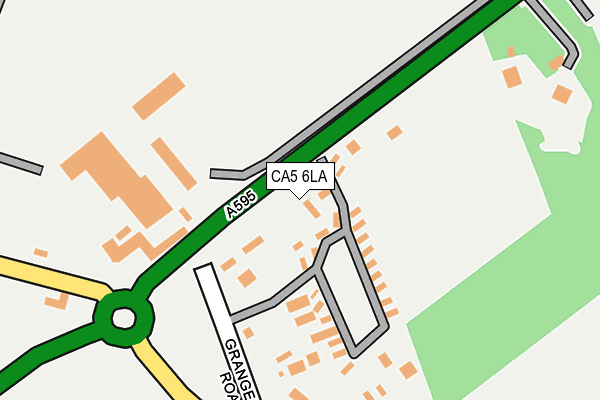 CA5 6LA map - OS OpenMap – Local (Ordnance Survey)