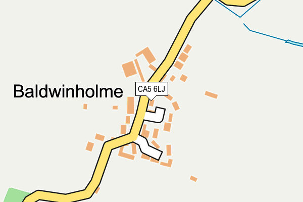 CA5 6LJ map - OS OpenMap – Local (Ordnance Survey)