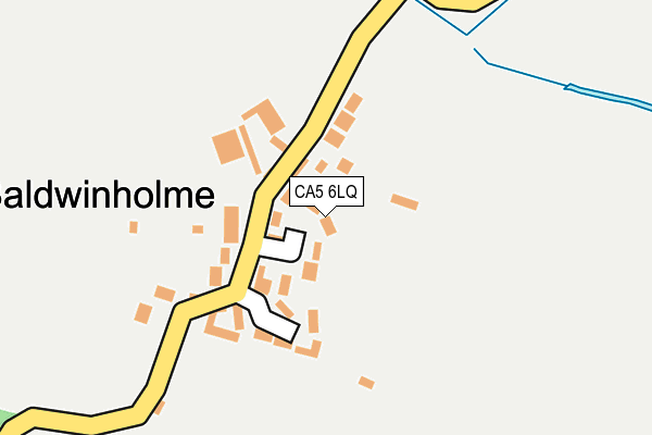 CA5 6LQ map - OS OpenMap – Local (Ordnance Survey)
