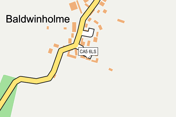 CA5 6LS map - OS OpenMap – Local (Ordnance Survey)