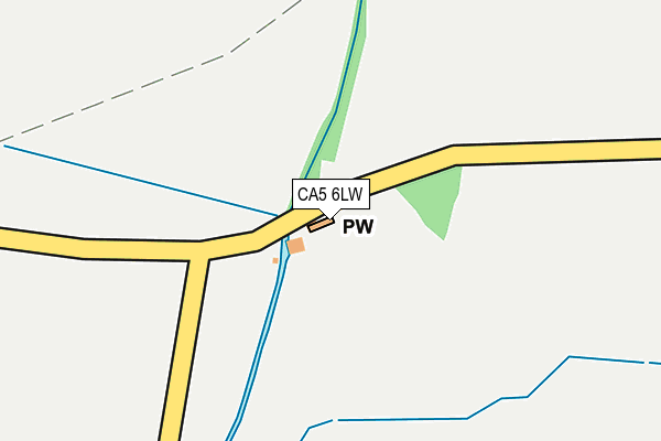 CA5 6LW map - OS OpenMap – Local (Ordnance Survey)