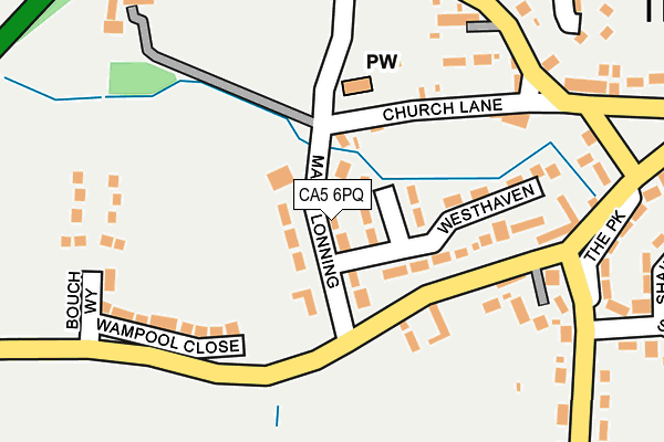 Map of BLENCOWE STREET MANAGEMENT COMPANY LTD at local scale
