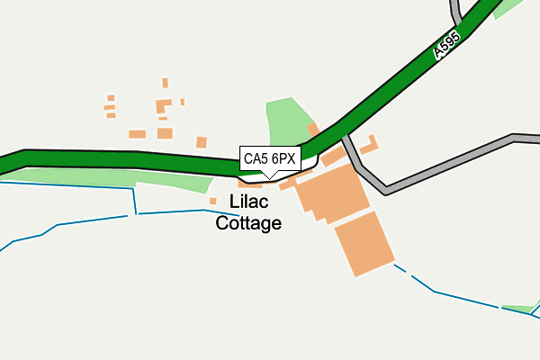 CA5 6PX map - OS OpenMap – Local (Ordnance Survey)