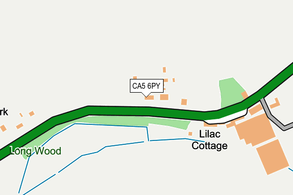 CA5 6PY map - OS OpenMap – Local (Ordnance Survey)