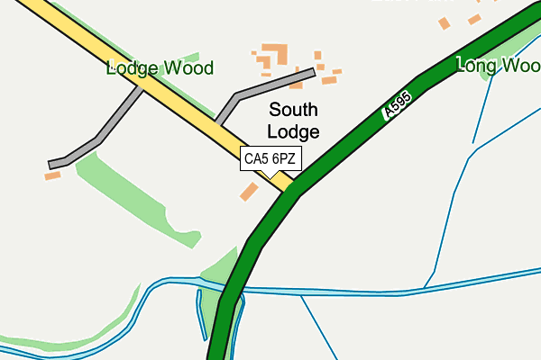 CA5 6PZ map - OS OpenMap – Local (Ordnance Survey)