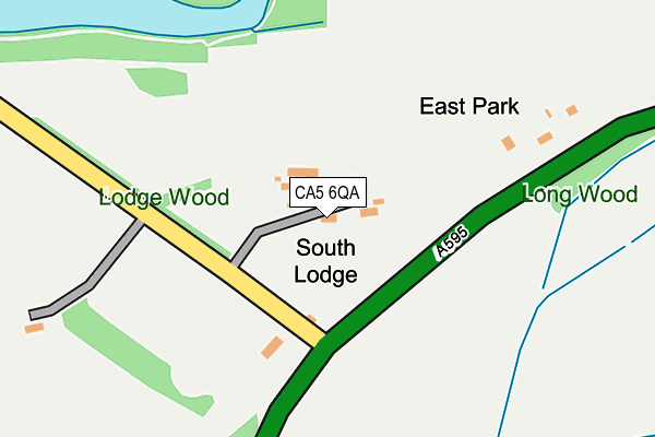 CA5 6QA map - OS OpenMap – Local (Ordnance Survey)