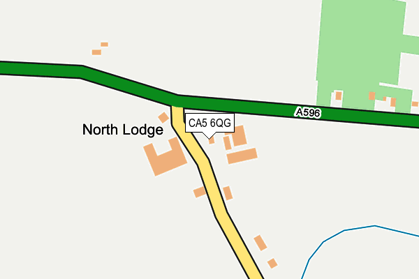 CA5 6QG map - OS OpenMap – Local (Ordnance Survey)