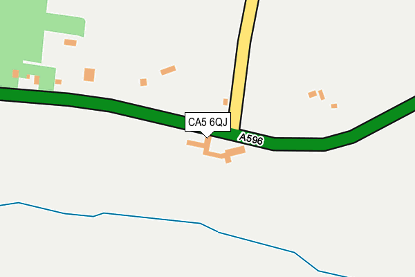 CA5 6QJ map - OS OpenMap – Local (Ordnance Survey)