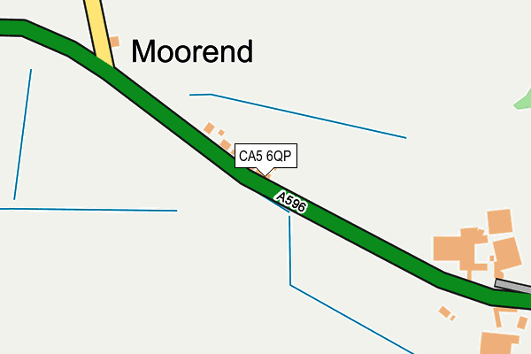 CA5 6QP map - OS OpenMap – Local (Ordnance Survey)