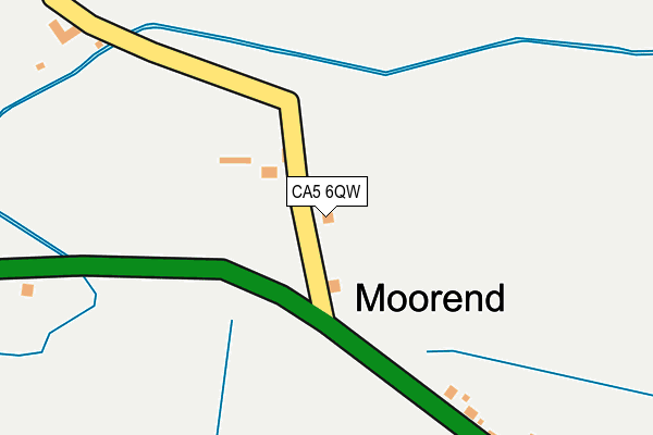 CA5 6QW map - OS OpenMap – Local (Ordnance Survey)