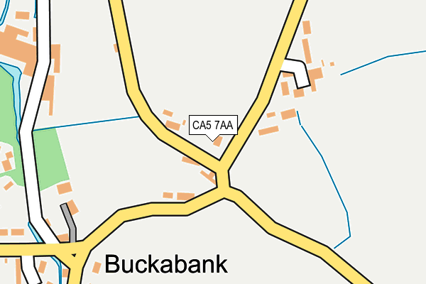 CA5 7AA map - OS OpenMap – Local (Ordnance Survey)
