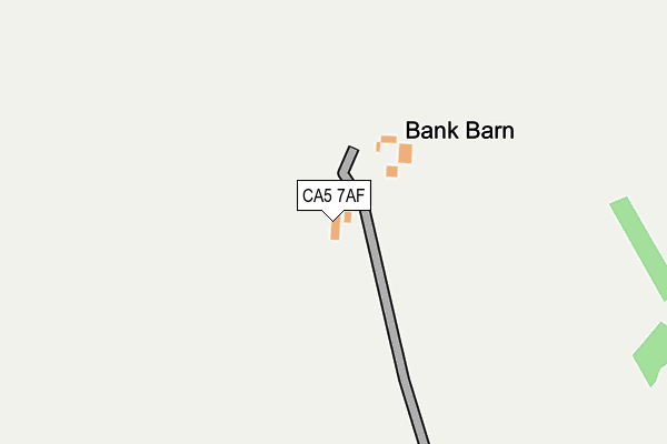 CA5 7AF map - OS OpenMap – Local (Ordnance Survey)