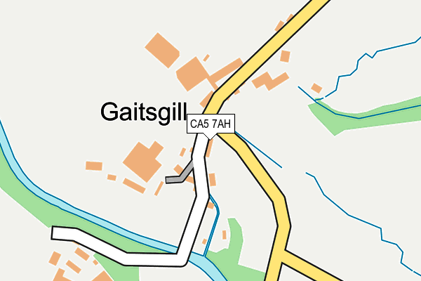 CA5 7AH map - OS OpenMap – Local (Ordnance Survey)