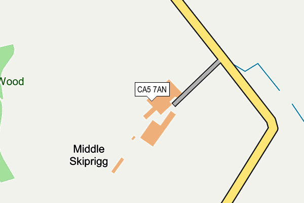 CA5 7AN map - OS OpenMap – Local (Ordnance Survey)
