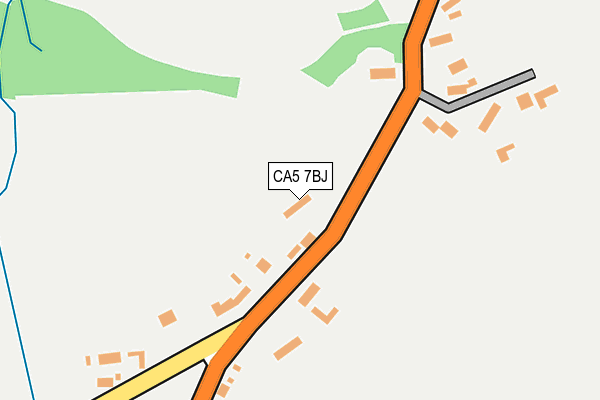 CA5 7BJ map - OS OpenMap – Local (Ordnance Survey)