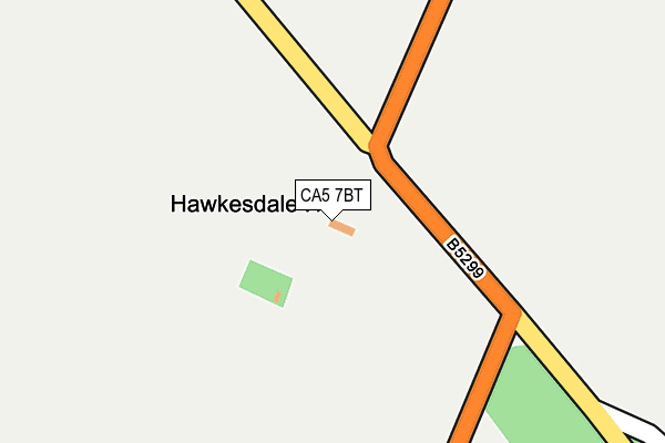CA5 7BT map - OS OpenMap – Local (Ordnance Survey)