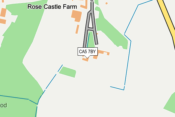 CA5 7BY map - OS OpenMap – Local (Ordnance Survey)