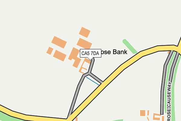 CA5 7DA map - OS OpenMap – Local (Ordnance Survey)