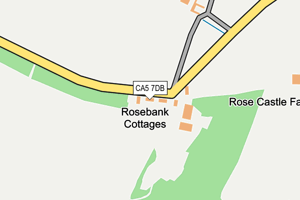 CA5 7DB map - OS OpenMap – Local (Ordnance Survey)