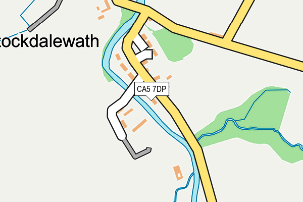 CA5 7DP map - OS OpenMap – Local (Ordnance Survey)