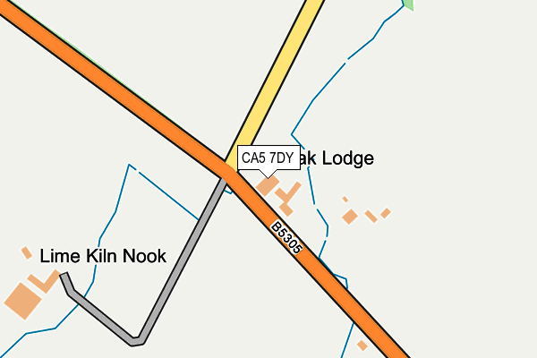 CA5 7DY map - OS OpenMap – Local (Ordnance Survey)