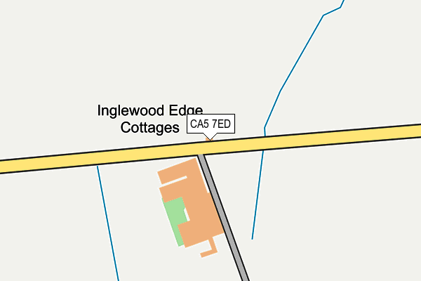 CA5 7ED map - OS OpenMap – Local (Ordnance Survey)