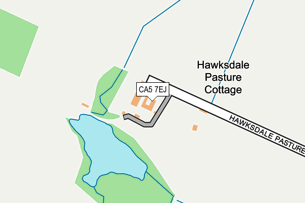 CA5 7EJ map - OS OpenMap – Local (Ordnance Survey)