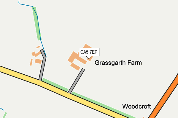 CA5 7EP map - OS OpenMap – Local (Ordnance Survey)