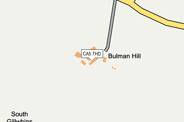 CA5 7HD map - OS OpenMap – Local (Ordnance Survey)