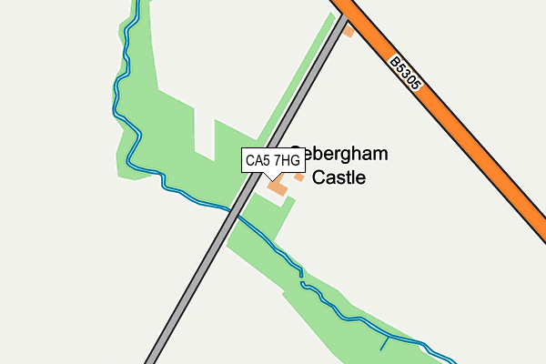 CA5 7HG map - OS OpenMap – Local (Ordnance Survey)