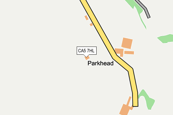 CA5 7HL map - OS OpenMap – Local (Ordnance Survey)