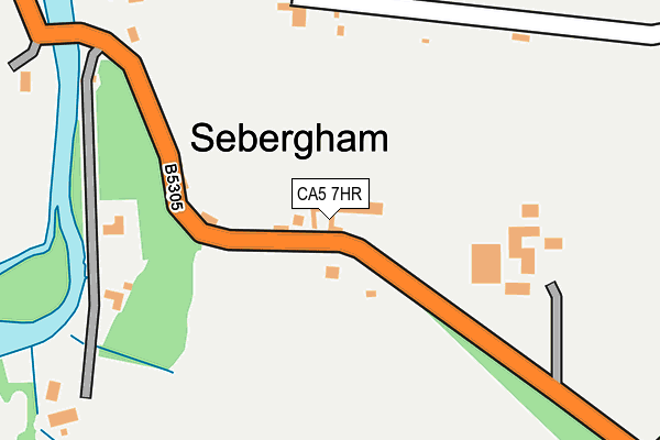 CA5 7HR map - OS OpenMap – Local (Ordnance Survey)