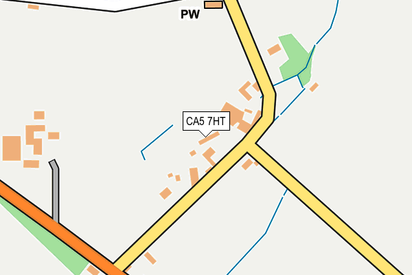 CA5 7HT map - OS OpenMap – Local (Ordnance Survey)