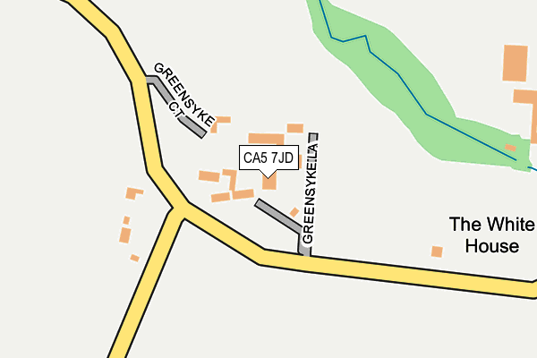 CA5 7JD map - OS OpenMap – Local (Ordnance Survey)