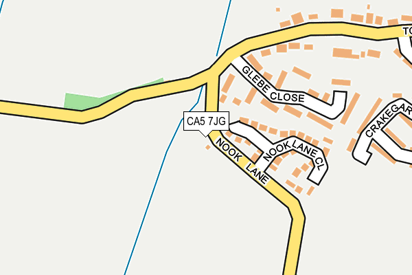 CA5 7JG map - OS OpenMap – Local (Ordnance Survey)