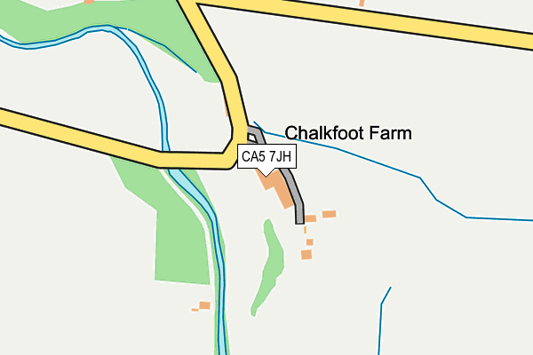 CA5 7JH map - OS OpenMap – Local (Ordnance Survey)