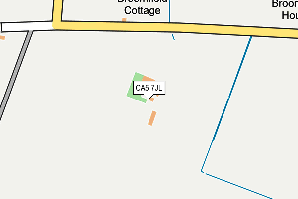 CA5 7JL map - OS OpenMap – Local (Ordnance Survey)