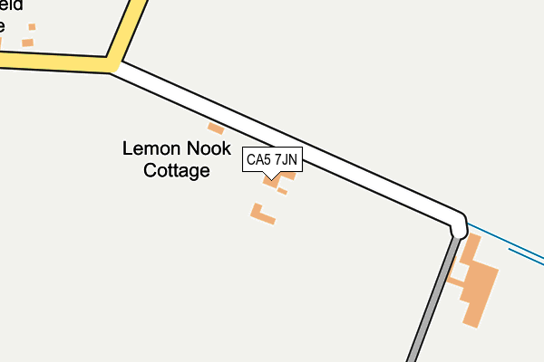 CA5 7JN map - OS OpenMap – Local (Ordnance Survey)