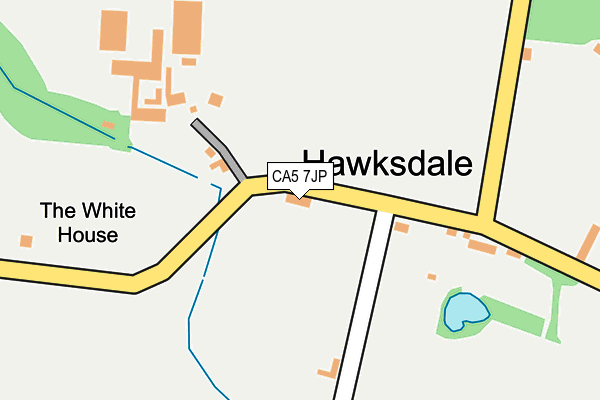 CA5 7JP map - OS OpenMap – Local (Ordnance Survey)