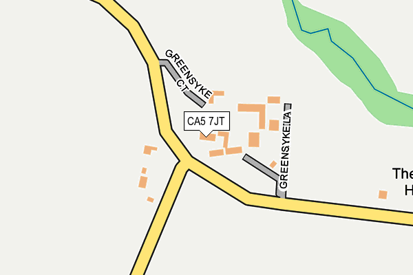 CA5 7JT map - OS OpenMap – Local (Ordnance Survey)