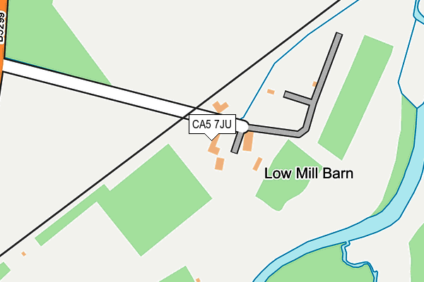 CA5 7JU map - OS OpenMap – Local (Ordnance Survey)