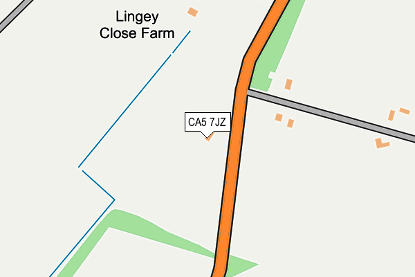 CA5 7JZ map - OS OpenMap – Local (Ordnance Survey)