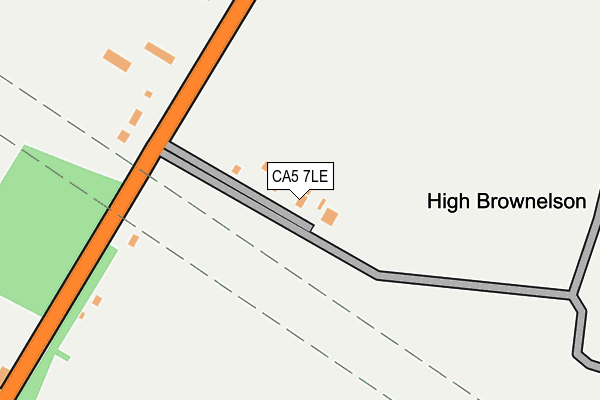 CA5 7LE map - OS OpenMap – Local (Ordnance Survey)