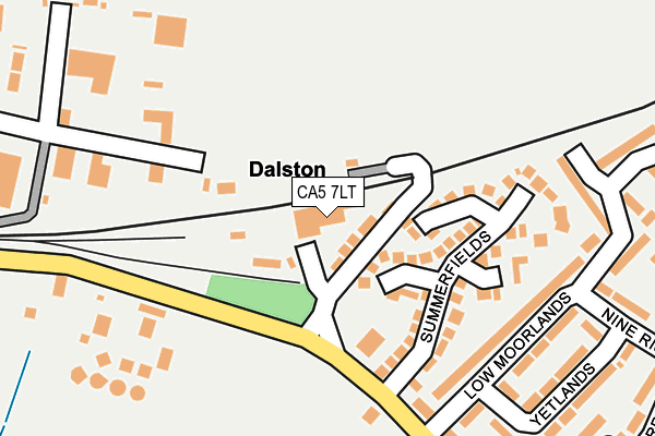 CA5 7LT map - OS OpenMap – Local (Ordnance Survey)