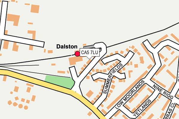 CA5 7LU map - OS OpenMap – Local (Ordnance Survey)