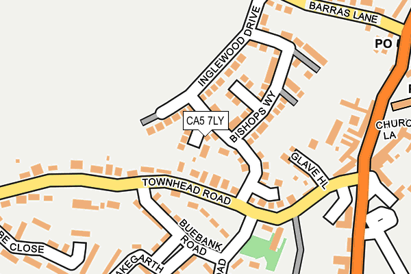 CA5 7LY map - OS OpenMap – Local (Ordnance Survey)