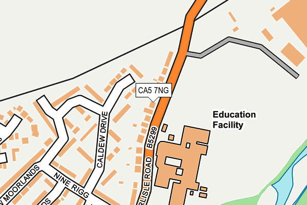 CA5 7NG map - OS OpenMap – Local (Ordnance Survey)